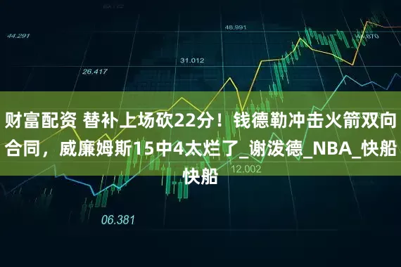 财富配资 替补上场砍22分！钱德勒冲击火箭双向合同，威廉姆斯15中4太烂了_谢泼德_NBA_快船